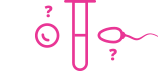 Ovum and sperm donor icon